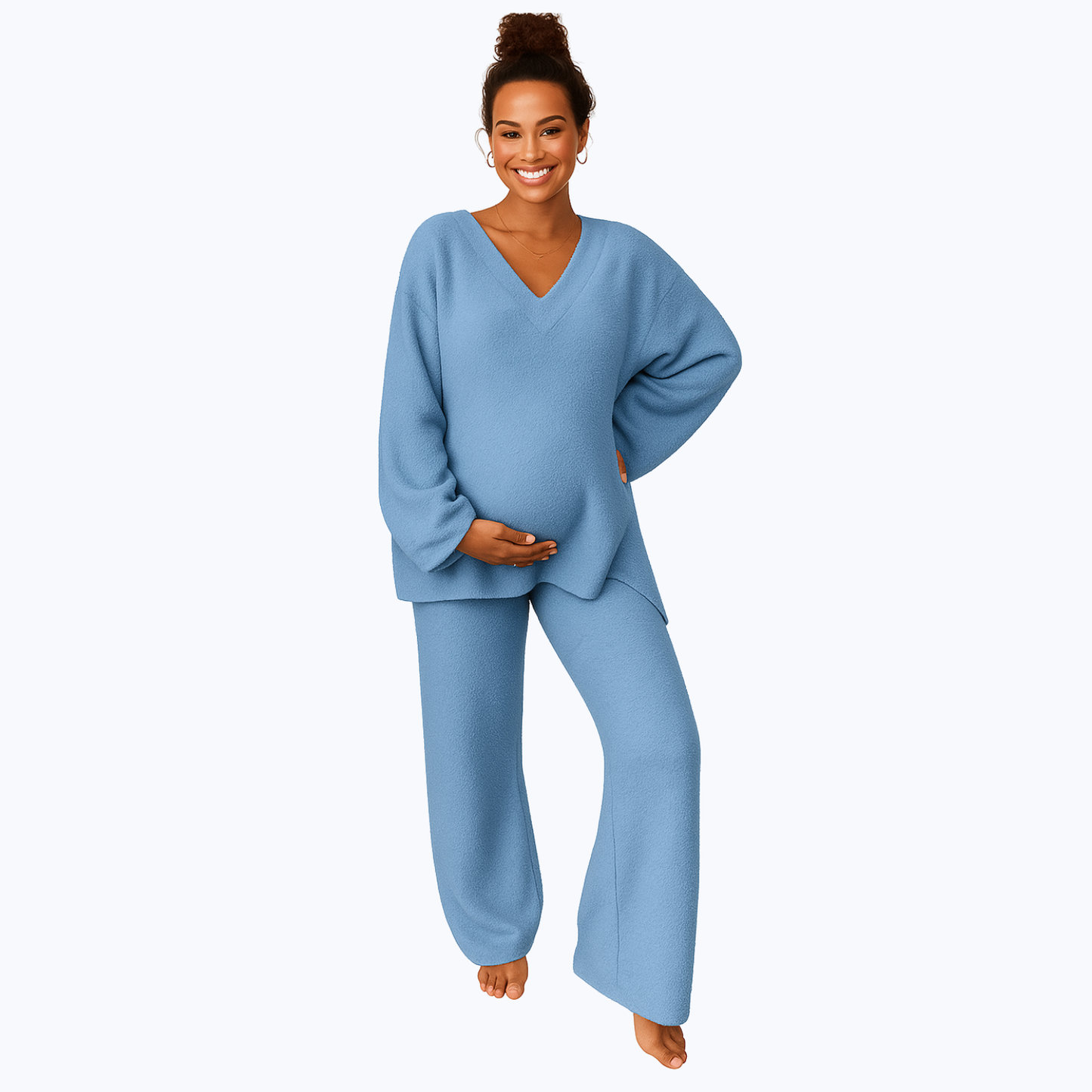Nest & Bloom Cozy Maternity Lounge Set