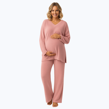 Nest & Bloom Cozy Maternity Lounge Set
