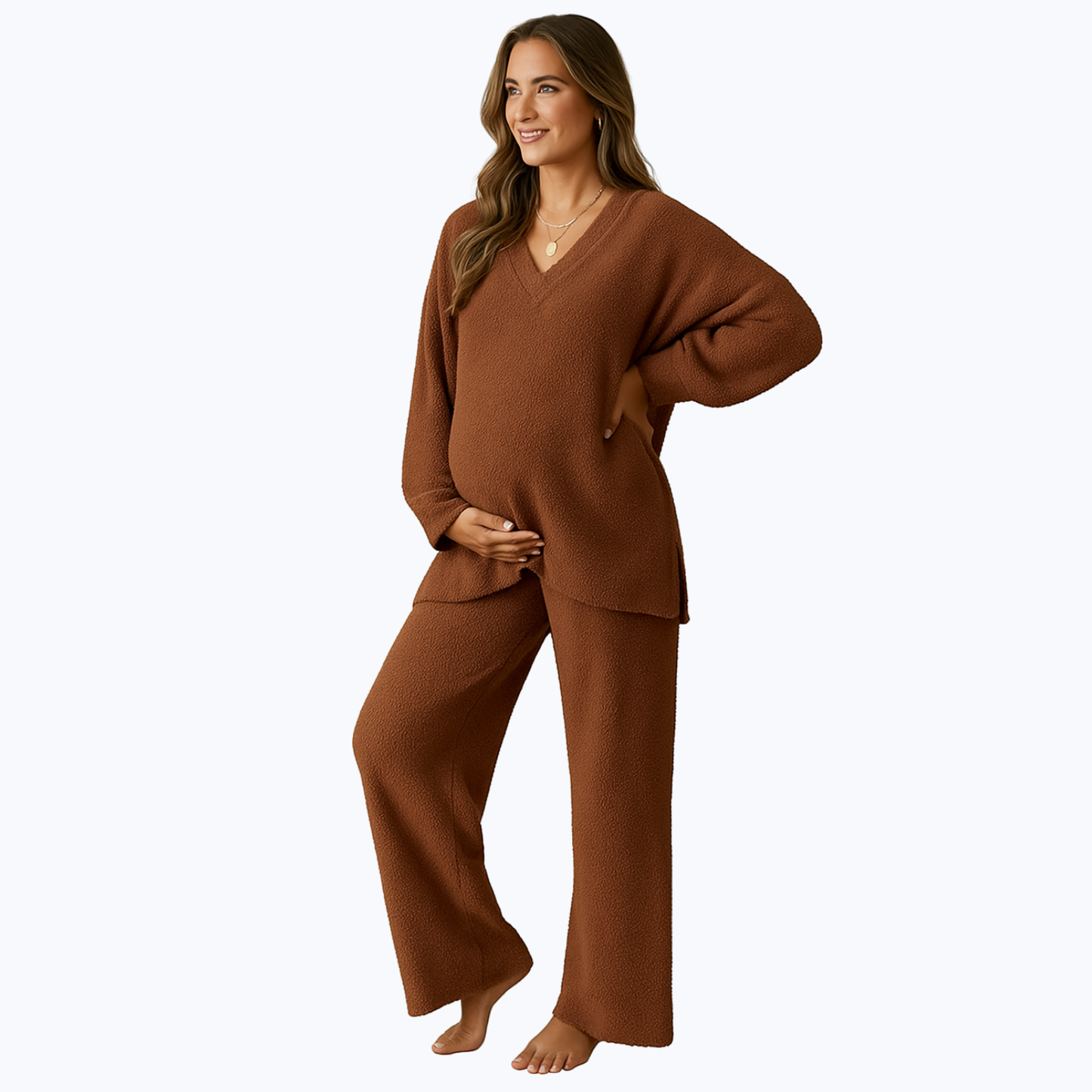 Nest & Bloom Cozy Maternity Lounge Set