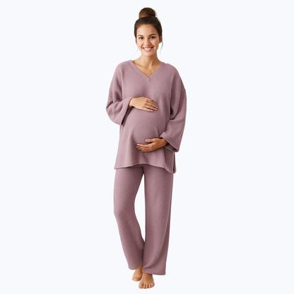 Nest & Bloom Cozy Maternity Lounge Set